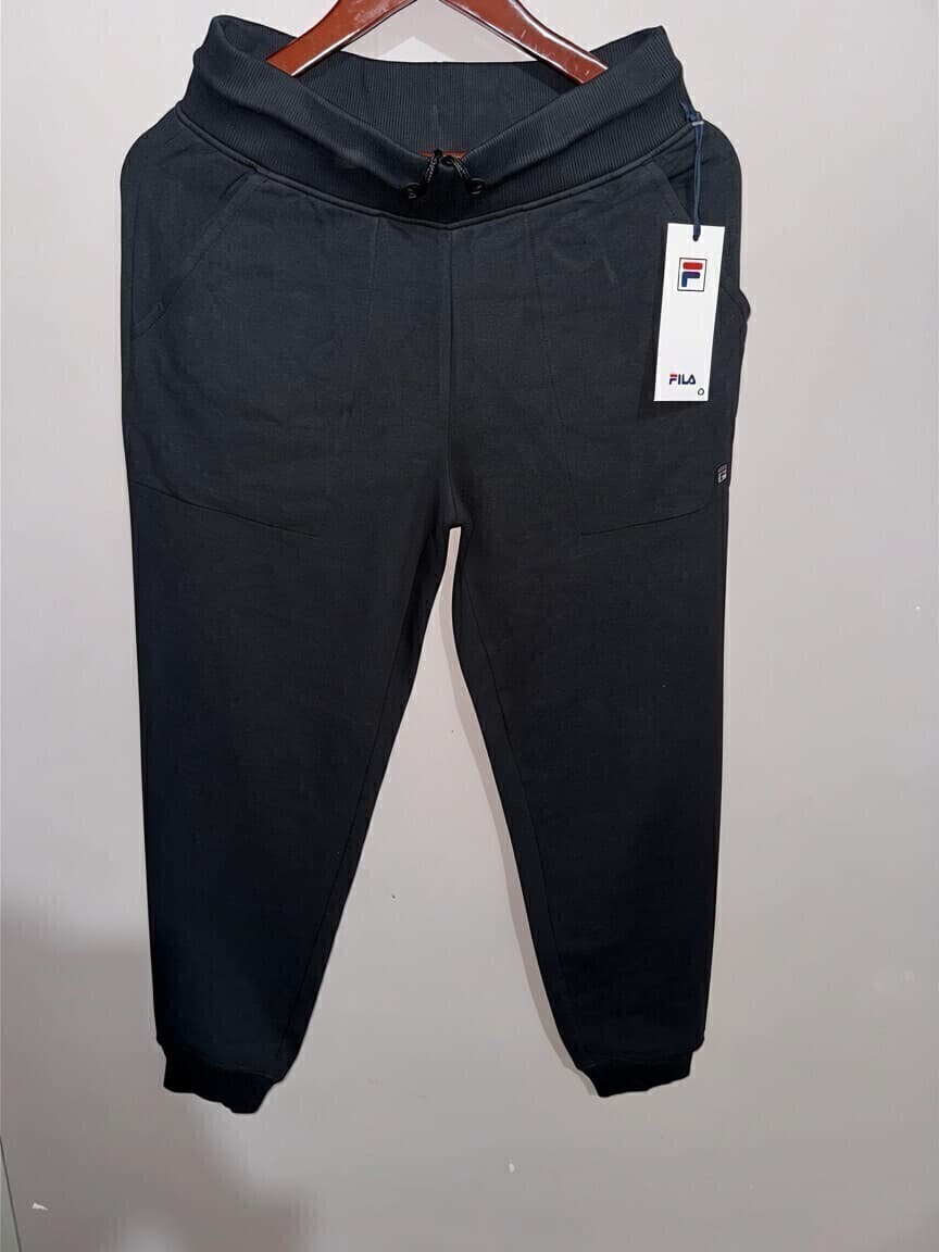 Jogger Fila Joelle Negro Mujer Original