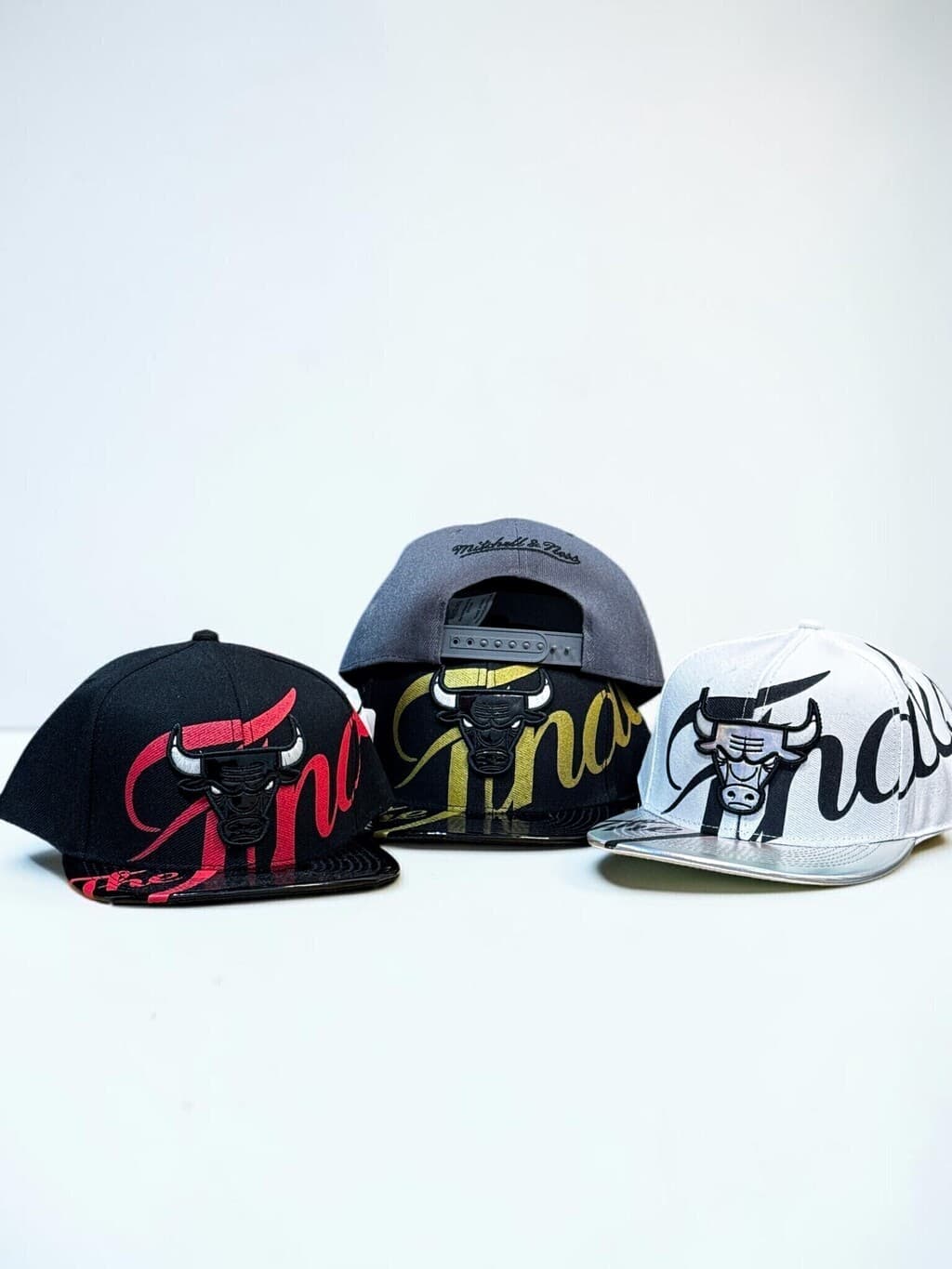 Gorra Plana Chicago Bulls Snapback Visera Holográfica Regulable